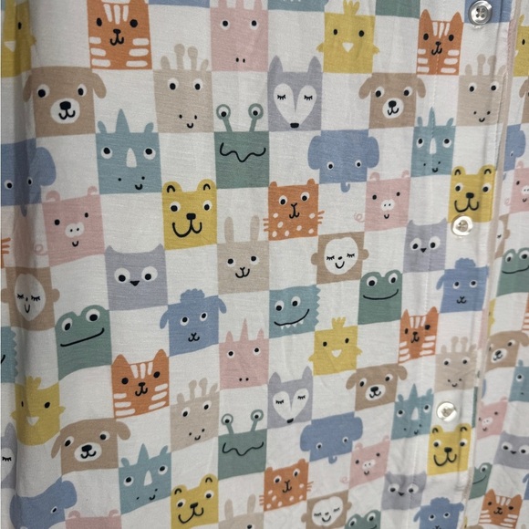 LITTLE SLEEPIES NWT Woman’s Checkmate Nightgown Size M Bamboo - Picture 6 of 6